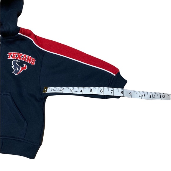 Houston Texans Jacket Baby 18 Months Toddler Unisex Navy Zip Up NFL Hoodie New - Picture 5 of 14